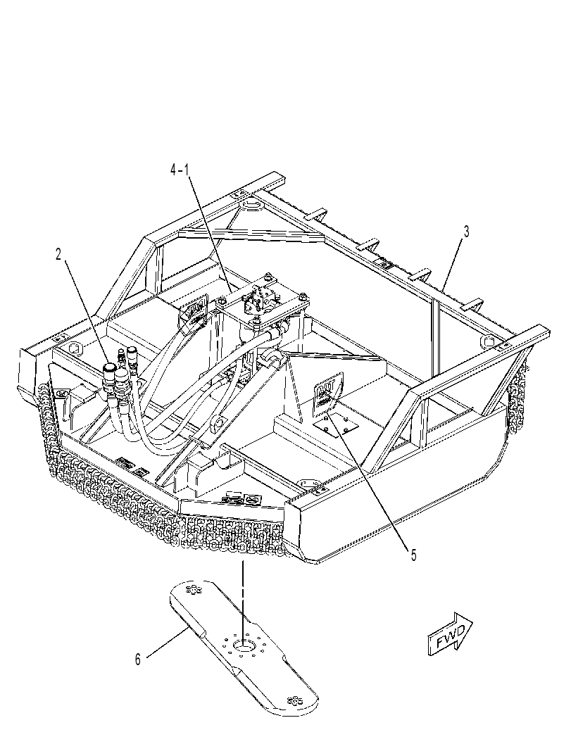 BRUSH CUTTER AR 4498229 CAT