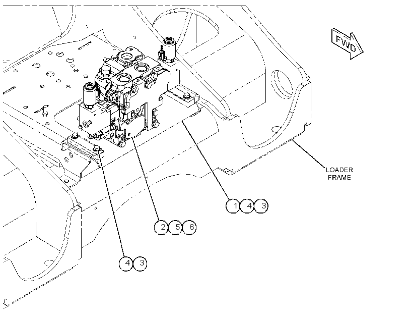 VALVE & MTG GP-HYDRAULIC 3647890 CAT
