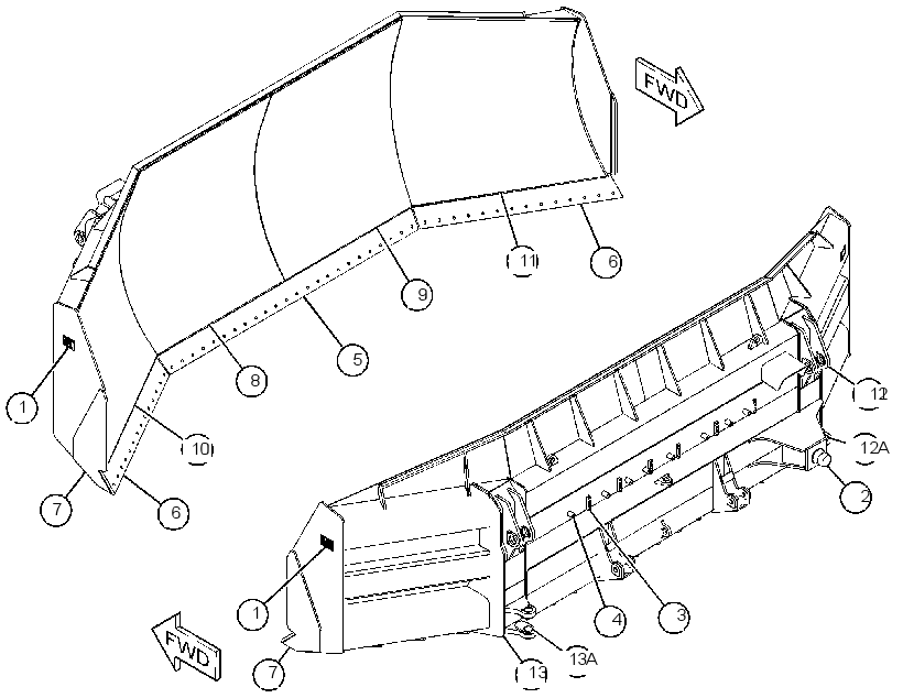 BLADE AS-UNIVERSAL 4223002 CAT