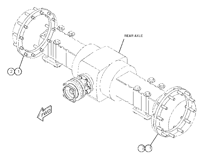 SPACER GP-WHEEL 4324561 CAT