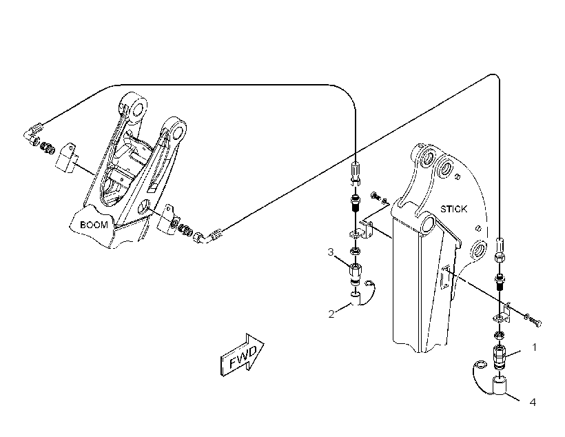 KIT-QUICK DISCONNECT 3743439 CAT