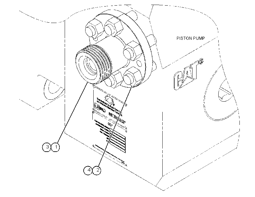 FLANGE & MOUNTING GP 4506599 CAT