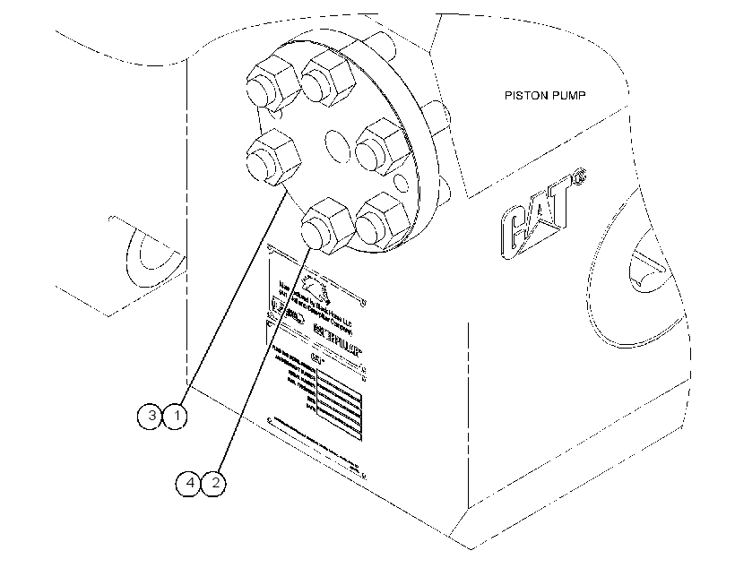 FLANGE & MOUNTING GP 4506596 CAT