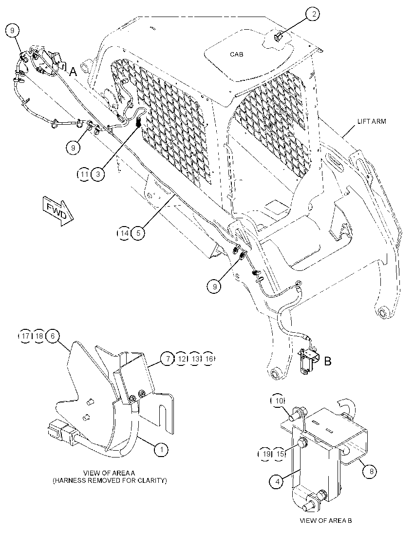 KIT-WORK TOOL POSITIONER 4223314 CAT