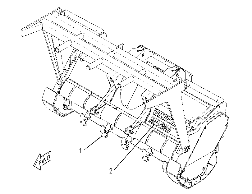 HEAD AR-MULCHING 4362717 CAT