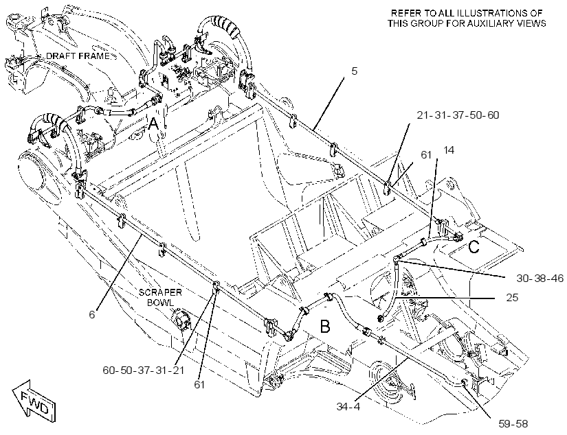LINES GP-EJECTOR 3106374 CAT