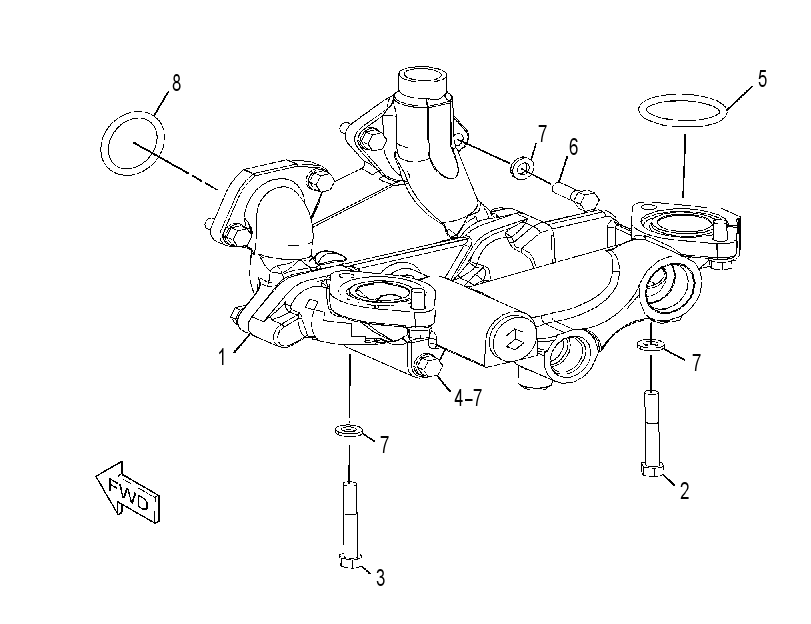 BASE GP-OIL COOLER & FILTER 4476681 CAT