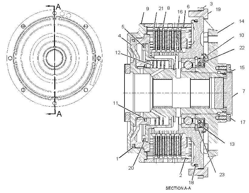 CLUTCH GP-FAN 4454274 CAT