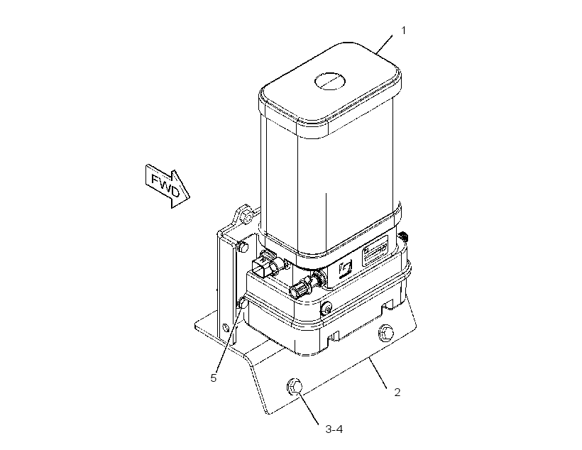 PUMP & MTG GP-LUBRICATION 3647945 CAT