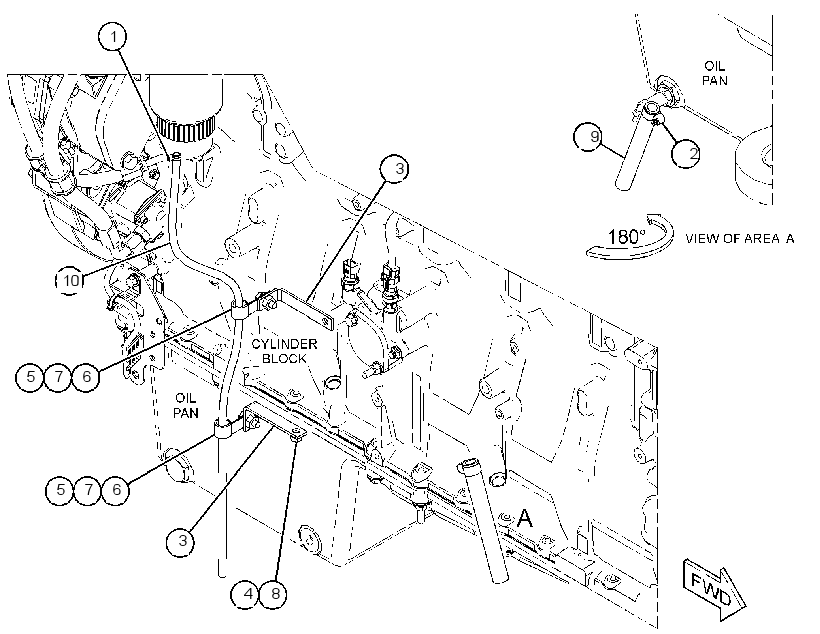 DRAIN GP-FUEL 3674354 CAT