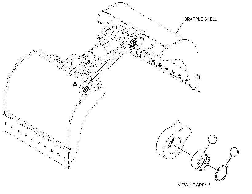 LINKAGE GP-GRAPPLE 2258705 CAT