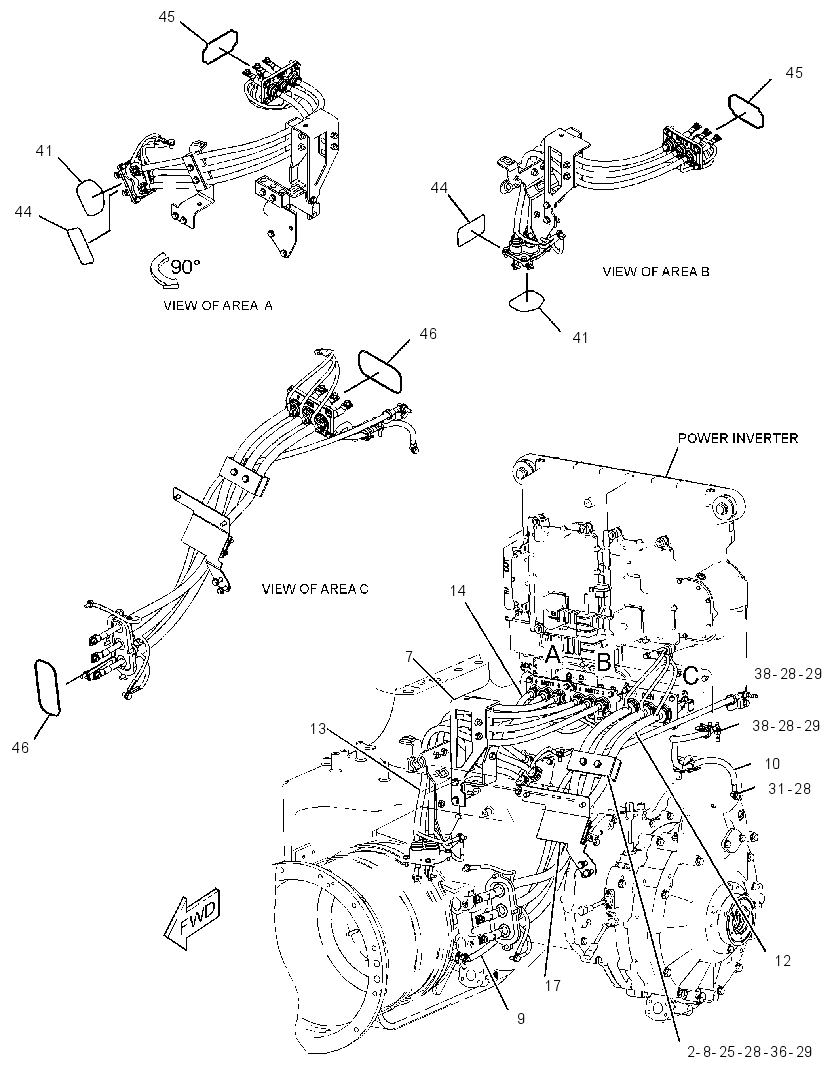 WIRING GP-ELECTRIC DRIVE 2578522 CAT