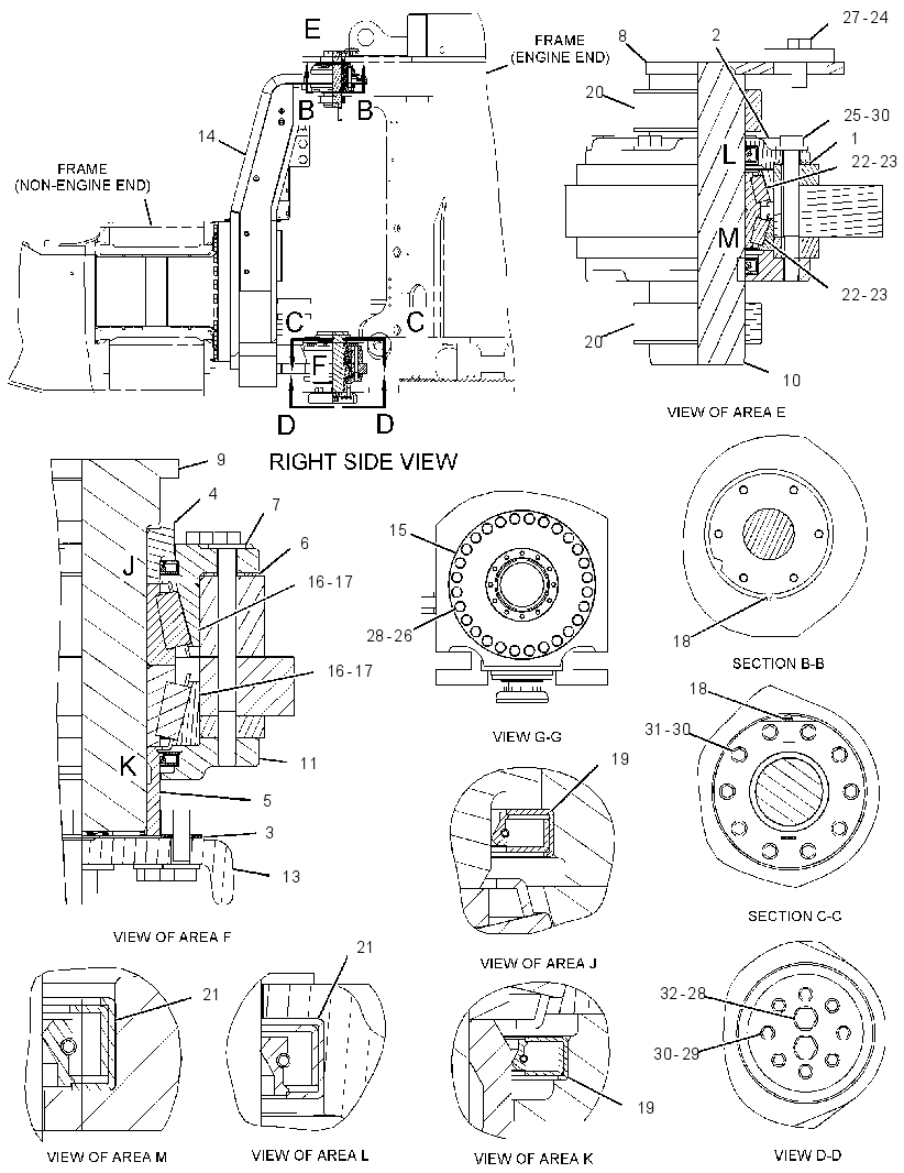 HITCH GP-OSCILLATING 2137584 CAT