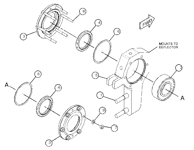 SUPPORT GP 4445396 CAT