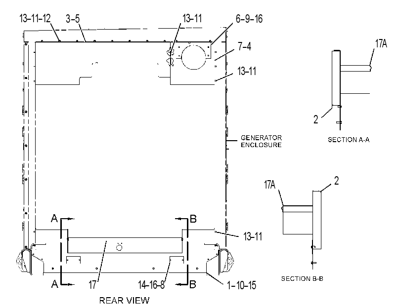 DUCT GP-ENCLOSURE 3906913 CAT