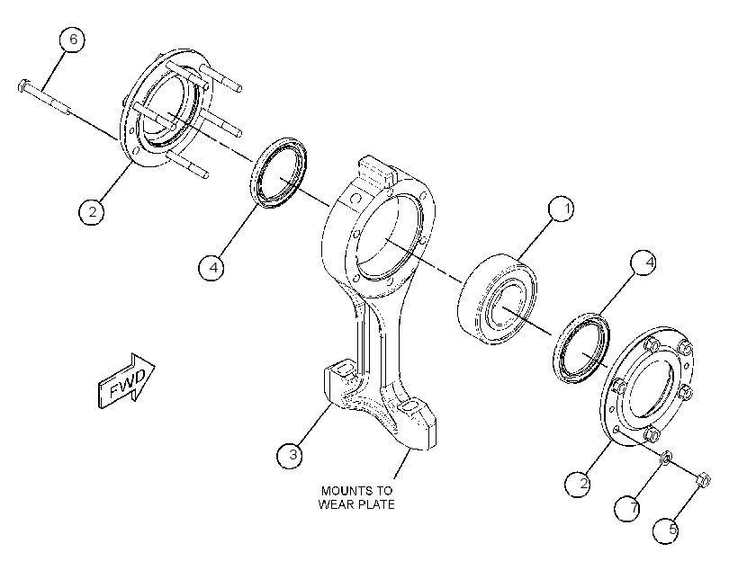 SUPPORT GP 4232596 CAT