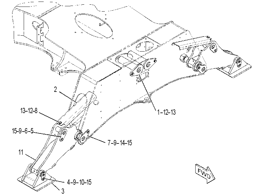 STABILIZER GP-EXCAVATOR 4364393 CAT
