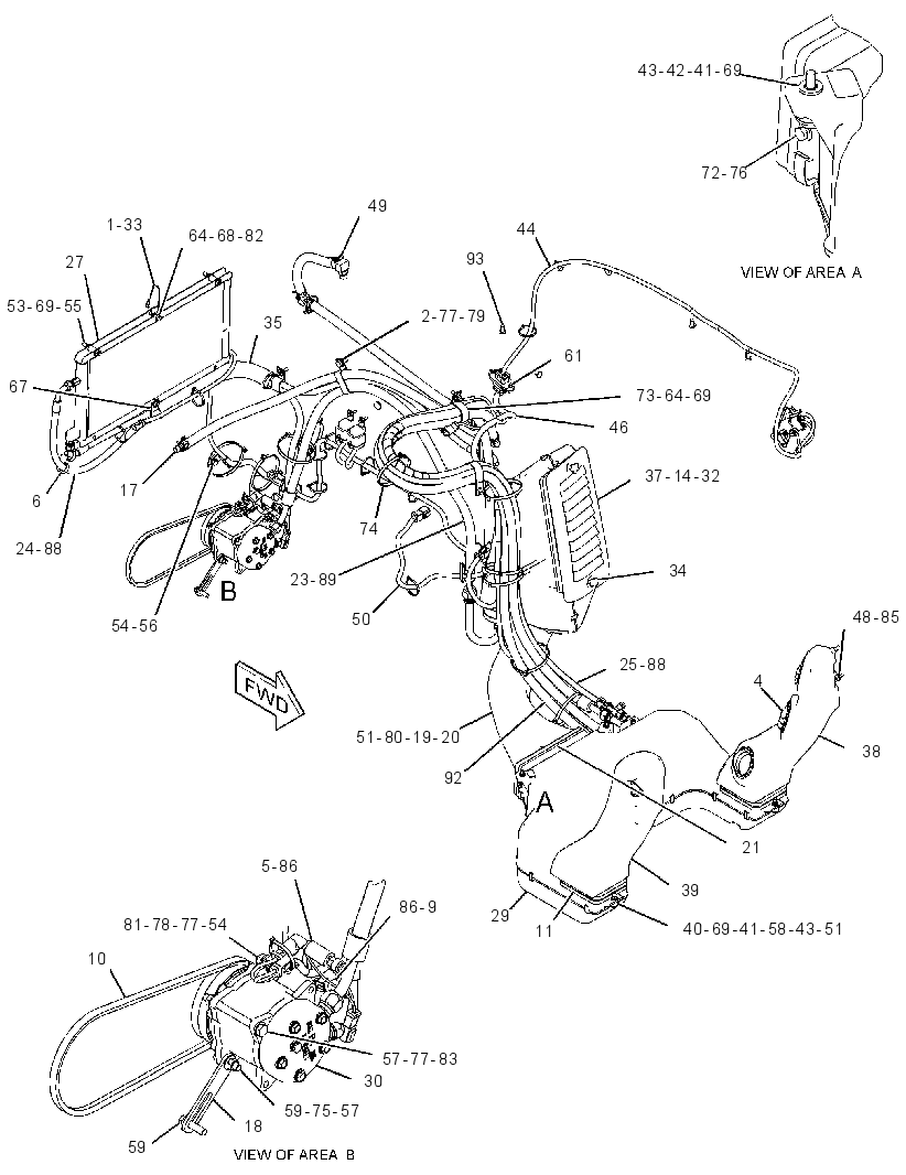 KIT-AIR COND & HEATER INSTL 4223327 CAT