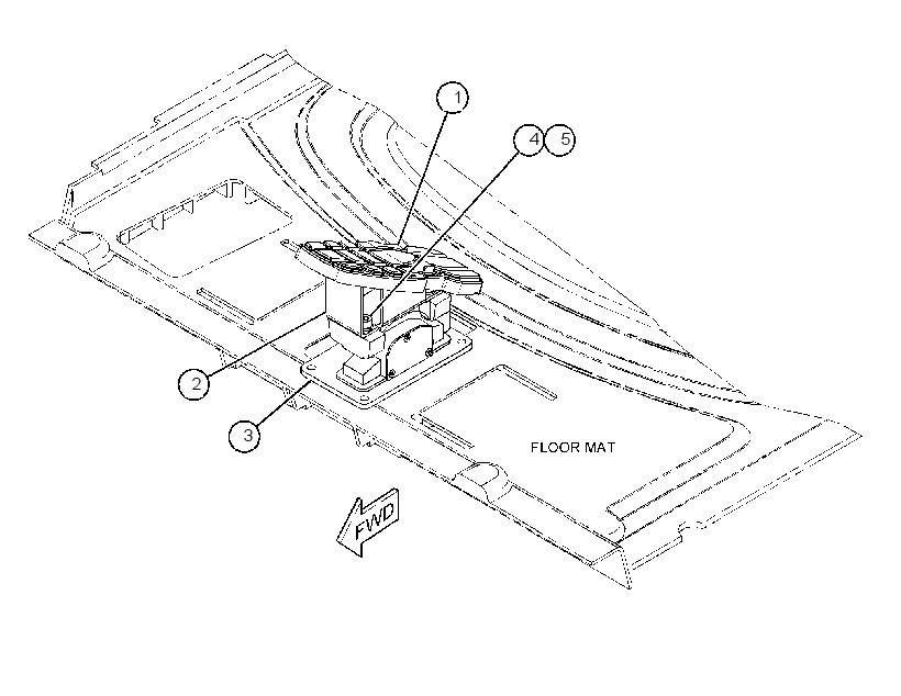 PEDAL GP 4364604 CAT