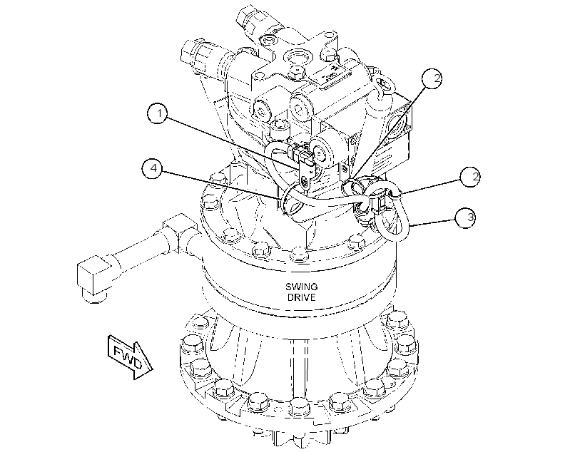 WIRING GP-FINE SWING 3690013 CAT