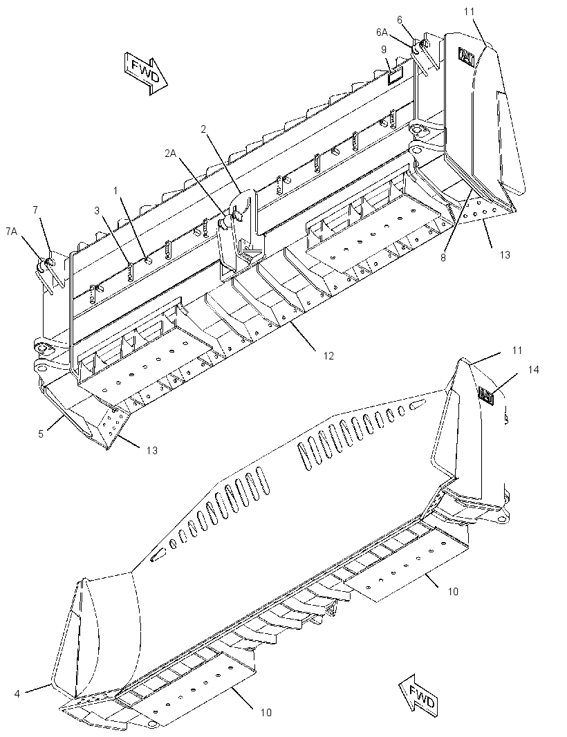 BLADE AS-UNIVERSAL 2538690 CAT