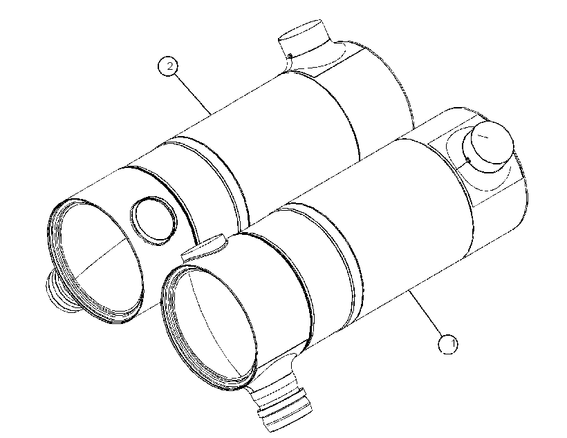 MUFFLER & CONVERTER GP 3541291 CAT