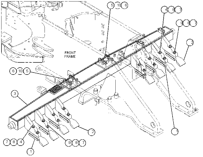 CLEANER BAR GP 3907904 CAT