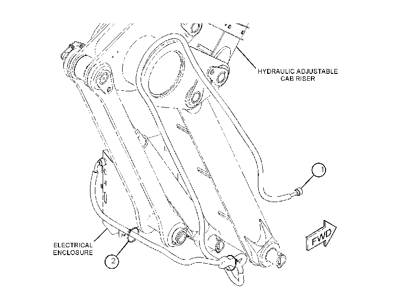 WIRING GP-CAB RISER 4364896 CAT