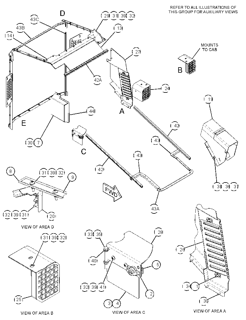KIT-MACHINE DEBRIS 4285910 CAT