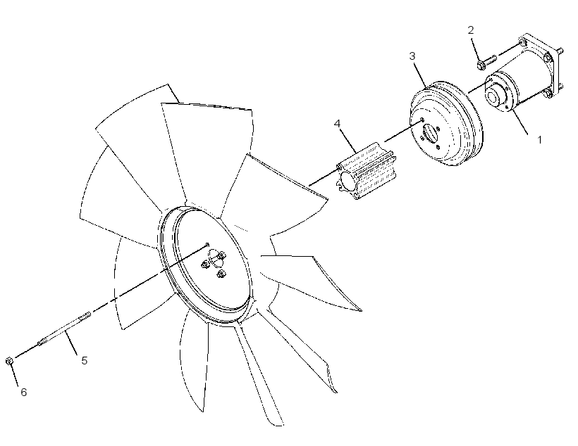 FAN GP 3381413 CAT