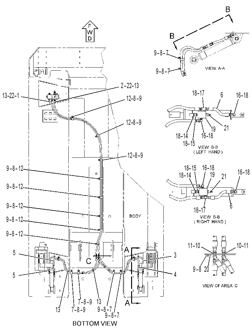 LINES GP-TAILGATE 3386545 CAT