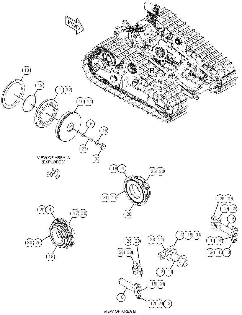 MOUNTING GP-ROLLER FRAME 4422363 CAT