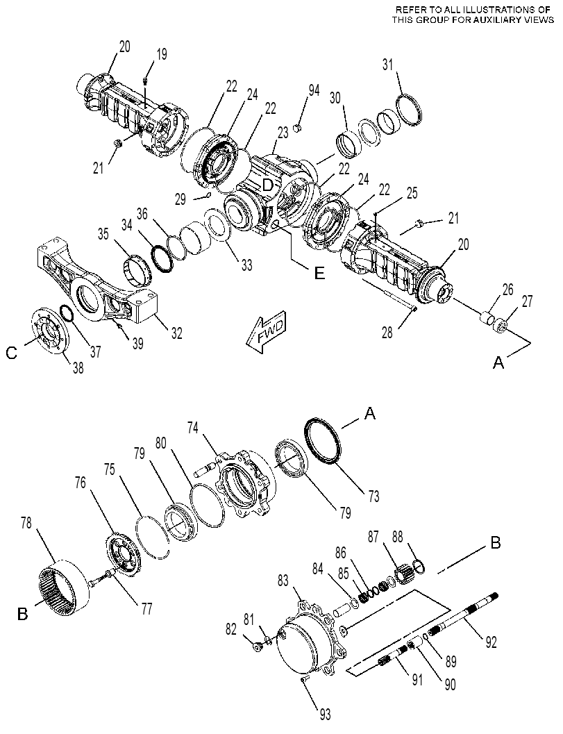AXLE GP-OSCILLATING 3965235 CAT