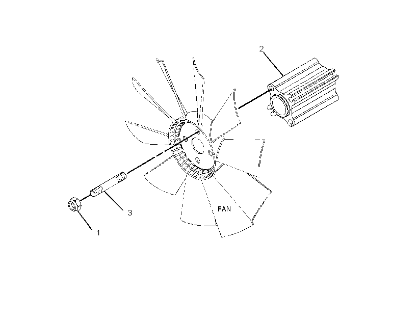 EXTENSION GP-FAN 2867838 CAT