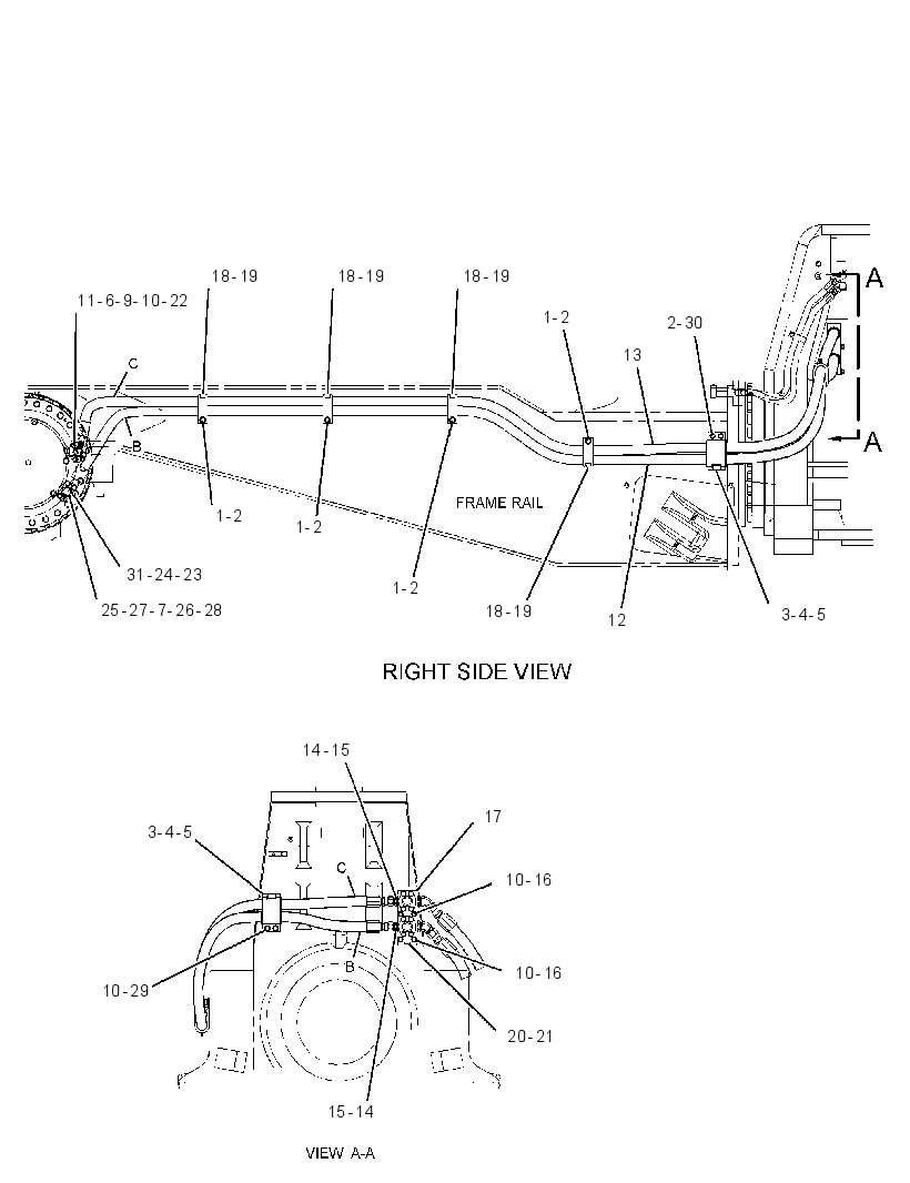 LINES GP-BRAKE OIL COOLER 2339869 CAT
