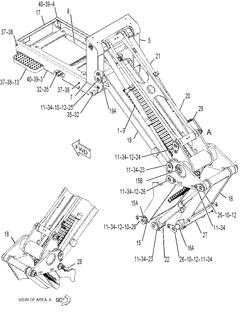 RISER GP-HYDRAULIC ADJ CAB 3959189 CAT