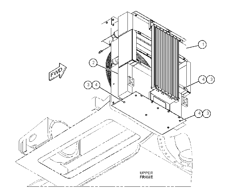 RADIATOR & HYD OIL COOLER AR 4364375 CAT