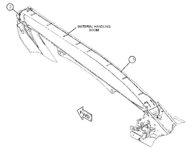 WIRING GP-BOOM 4364904 CAT