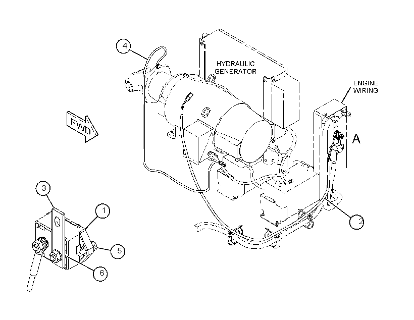 WIRING GP-HYDRAULIC GENERATOR 4364333 CAT