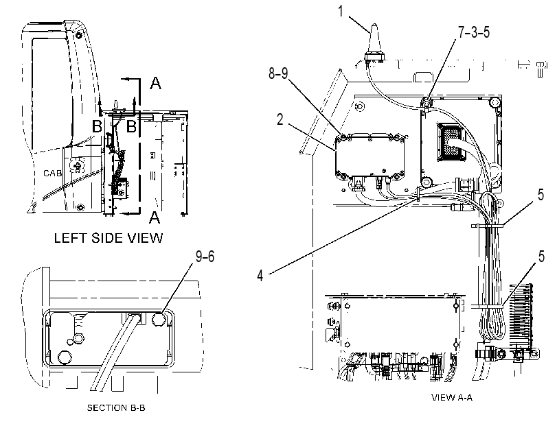ANTENNA & MOUNTING GP 4231303 CAT