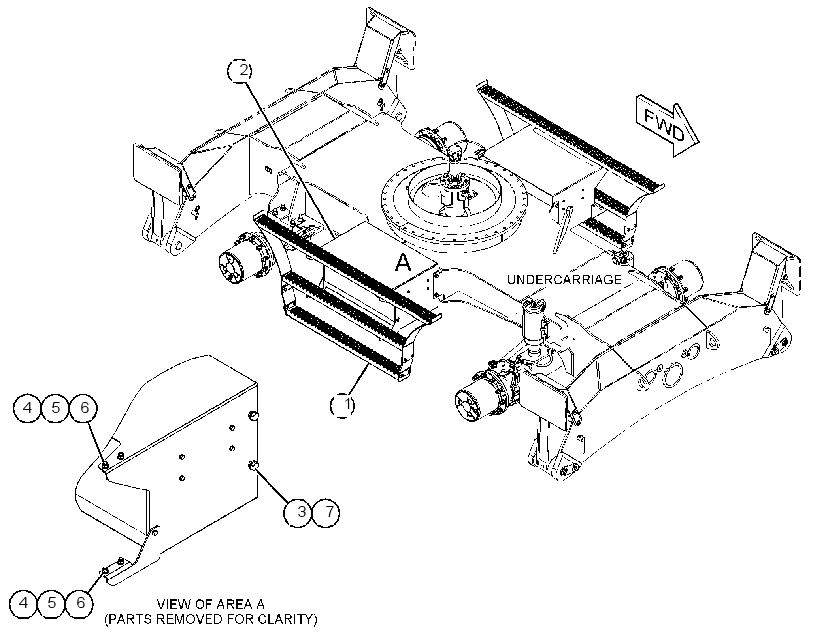 MOUNTING GP-STEP & TOOL BOX 4178208 CAT