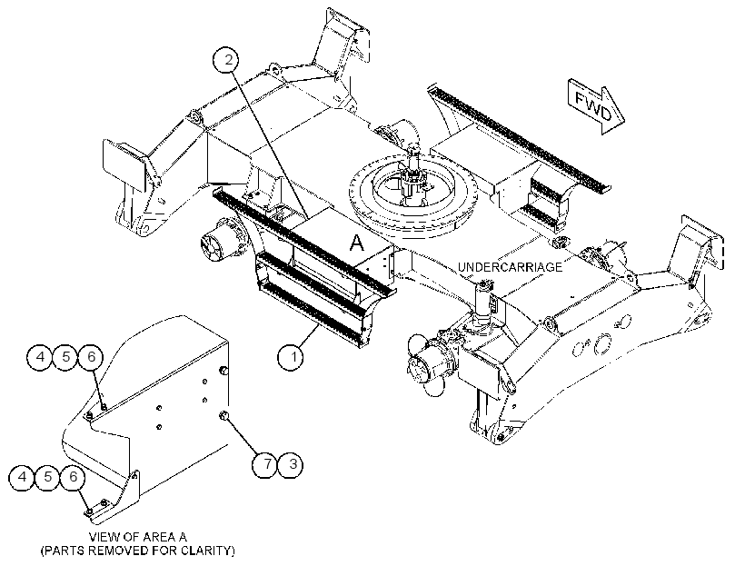 MOUNTING GP-STEP & TOOL BOX 4178209 CAT