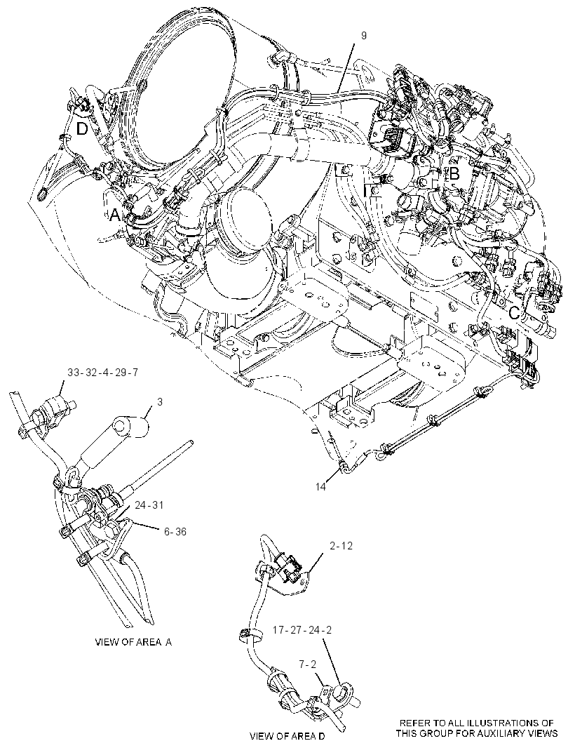 Проводка CEM 3951957 CAT