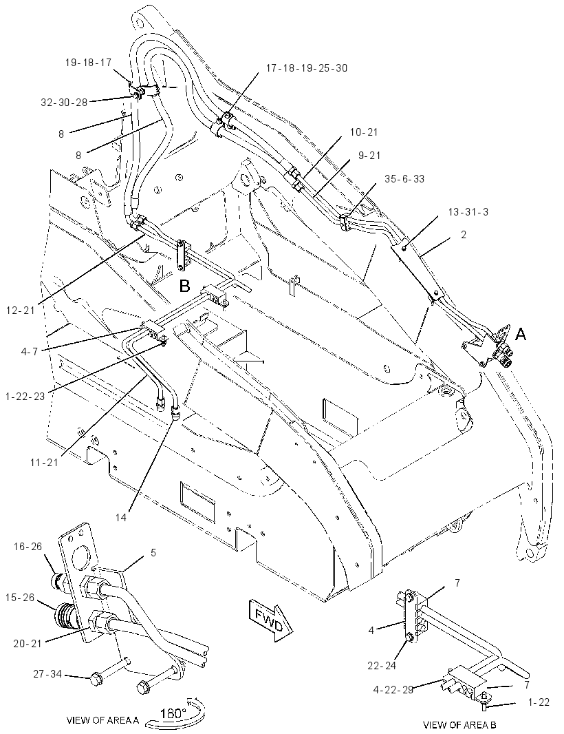 LINES GP-WORK TOOL 3546551 CAT