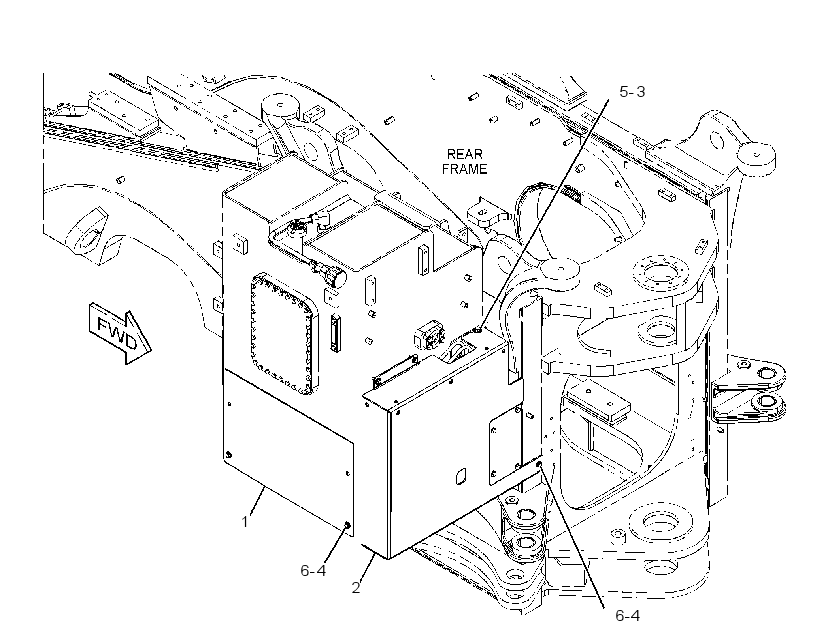 GUARD GP-HYDRAULIC TANK 3672708 CAT