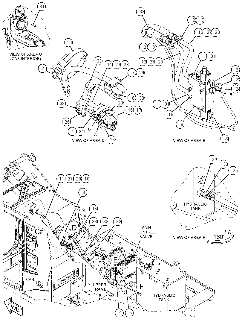 VALVE & LINES GP-CONTROL 4188588 CAT