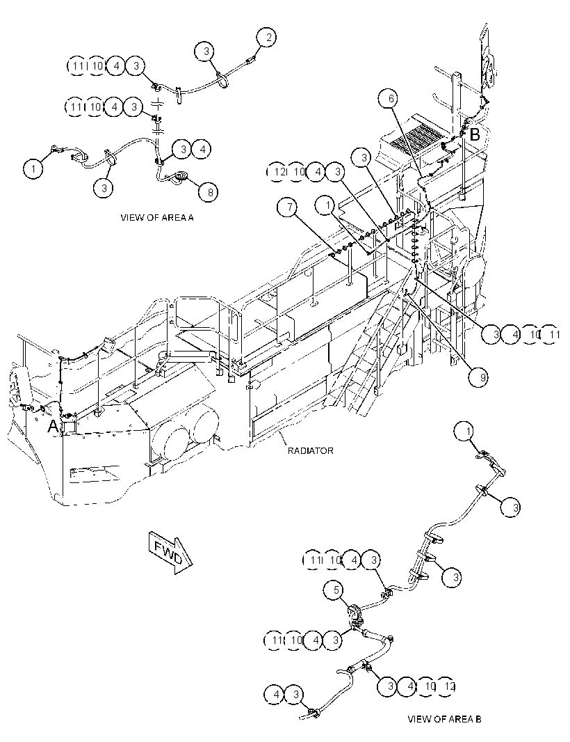 WIRING GP-MIRROR 3379173 CAT