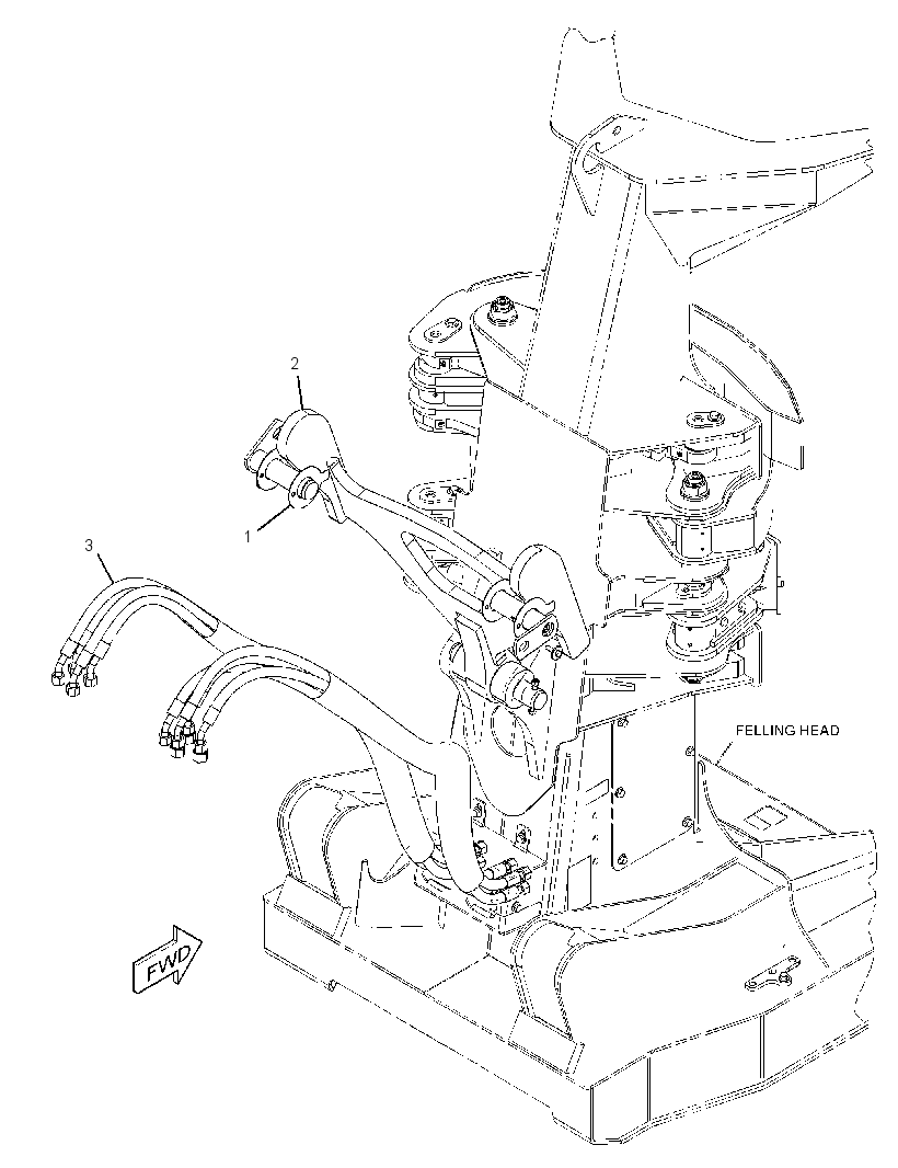 LINKAGE GP-FELLING HEAD 3794030 CAT