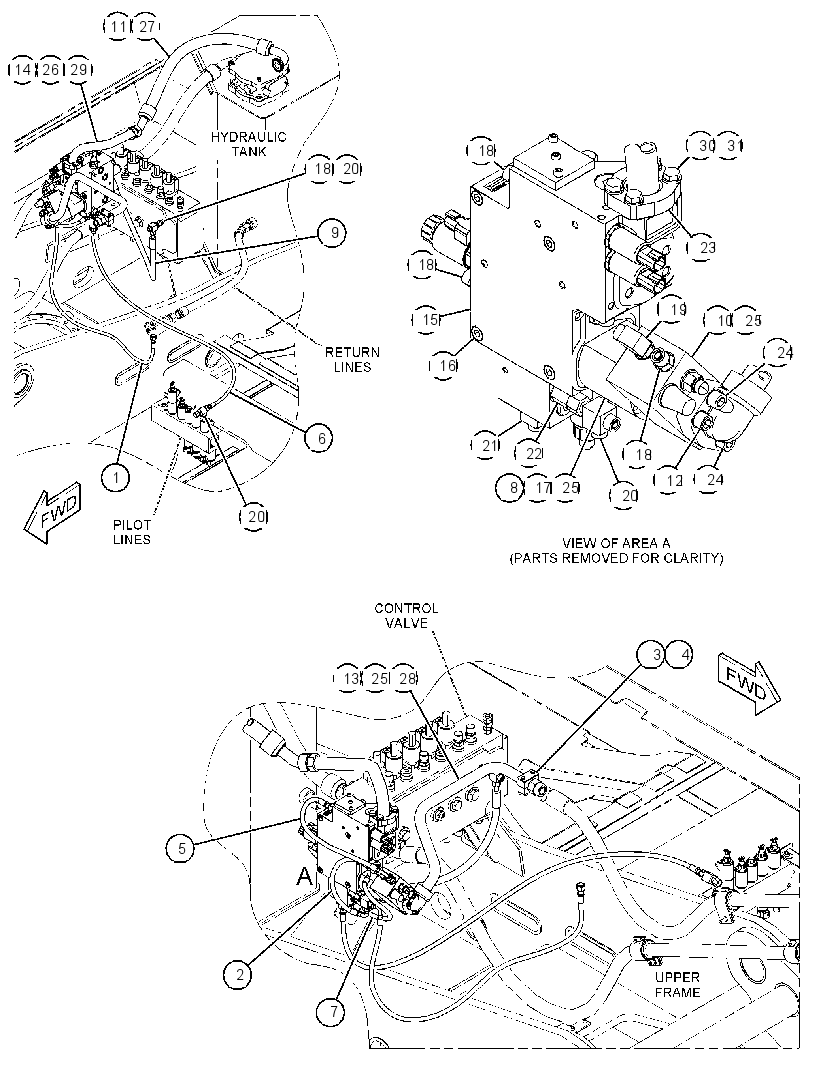 VALVE & LINES GP 4207632 CAT