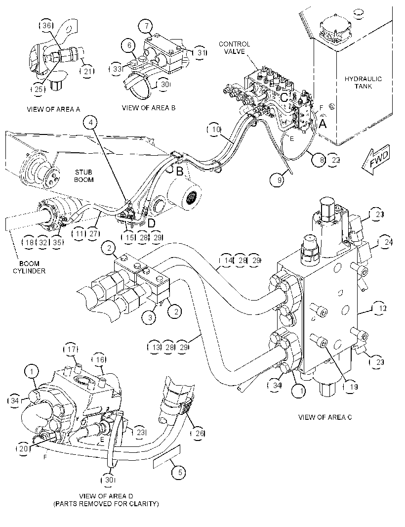 VALVE & LINES GP-CONTROL 4204598 CAT